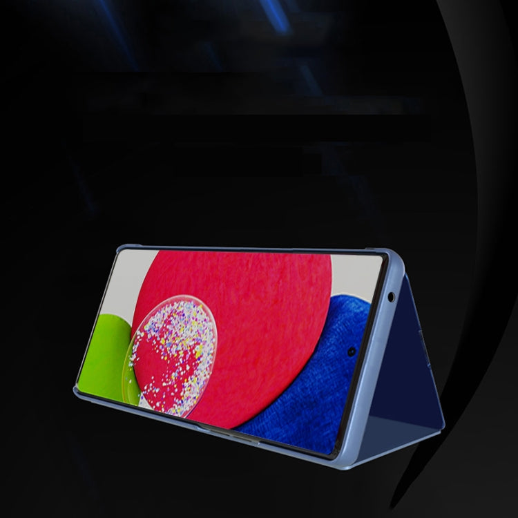 Plated Mirror Flip Leather Case with Holder, For Samsung Galaxy A53 5G, For Samsung Galaxy A33 5G, For Samsung Galaxy A73 5G