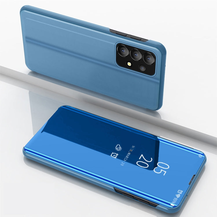 Plated Mirror Flip Leather Case with Holder, For Samsung Galaxy A53 5G, For Samsung Galaxy A33 5G, For Samsung Galaxy A73 5G