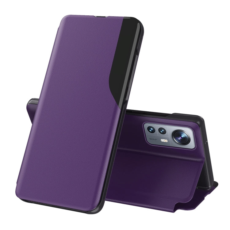 Attraction Flip Holder Leather Phone Case, For Xiaomi 12 / 12X, For Xiaomi 12 Pro