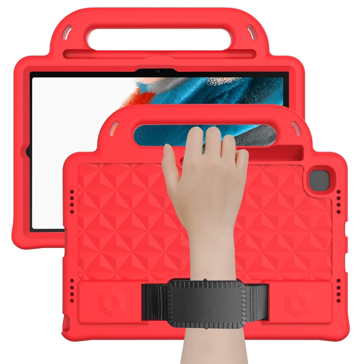 Diamond  EVA Shockproof Case with Holder & Strap, For Galaxy Tab A8 10.5(2021) X200/X205