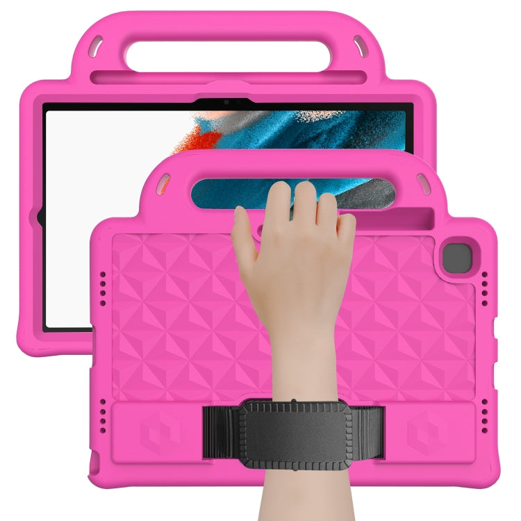 Diamond  EVA Shockproof Case with Holder & Strap, For Galaxy Tab A8 10.5(2021) X200/X205