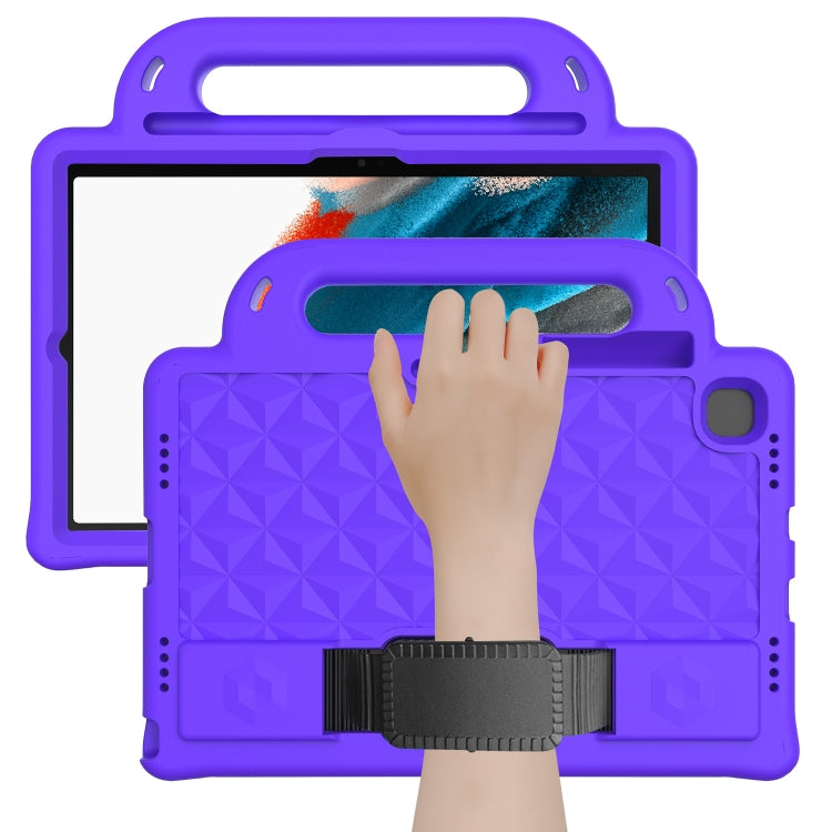 Diamond  EVA Shockproof Case with Holder & Strap, For Galaxy Tab A8 10.5(2021) X200/X205