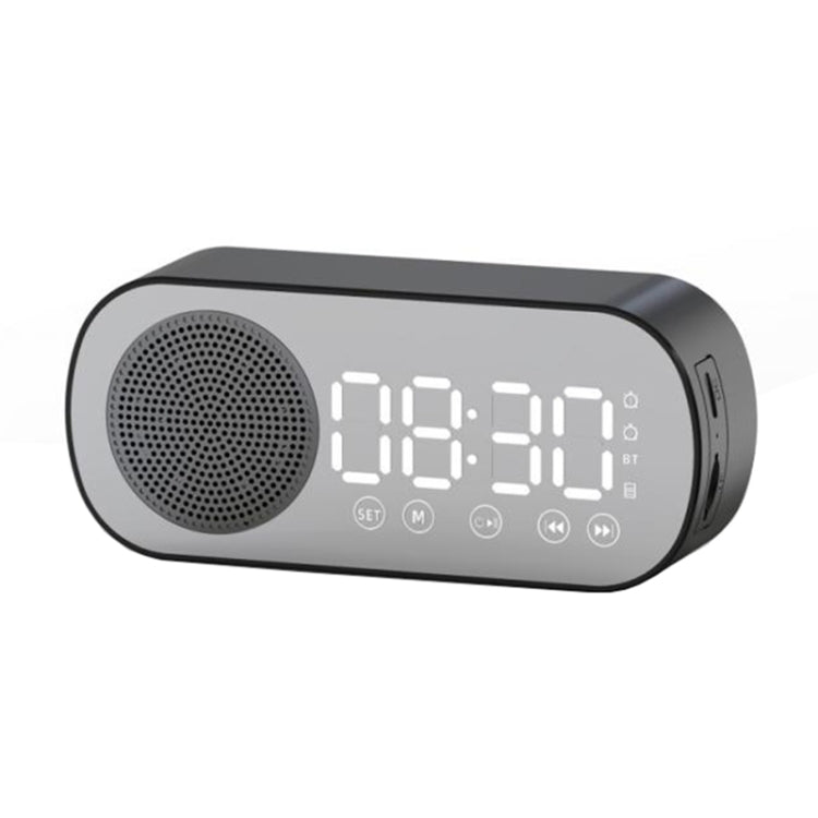 Z7 Digital Bluetooth 5.0 Speaker Multi-function Mirror Alarm Clock FM Radio, Z7 (White), Z7 (Pink), Z7 (Black)