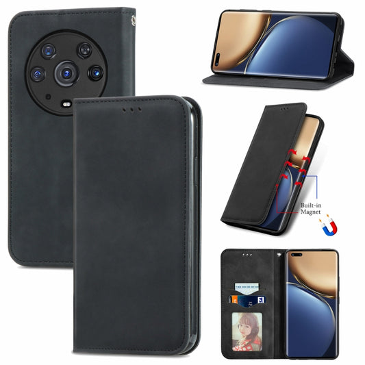 Retro Skin Feel Magnetic Horizontal Flip Leather Phone Case, For Honor Magic3 Pro, For Honor Magic3