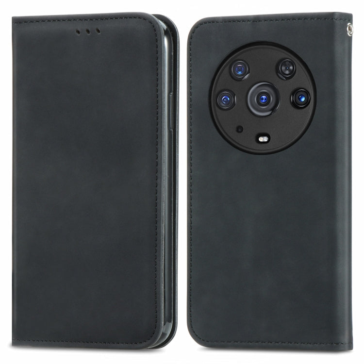 Retro Skin Feel Magnetic Horizontal Flip Leather Phone Case, For Honor Magic3 Pro, For Honor Magic3