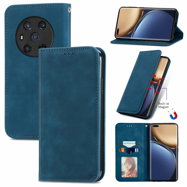 Retro Skin Feel Magnetic Horizontal Flip Leather Phone Case, For Honor Magic3 Pro, For Honor Magic3