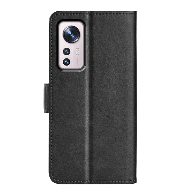 For Xiaomi 12 Dual-side Magnetic Buckle Flip Leather Phone Case, For Xiaomi 12