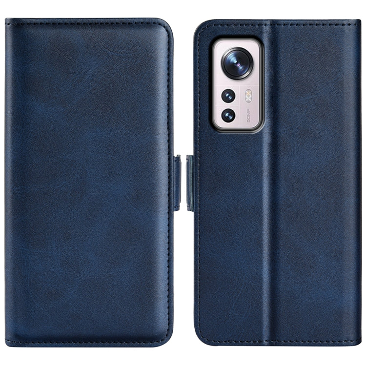 For Xiaomi 12 Dual-side Magnetic Buckle Flip Leather Phone Case, For Xiaomi 12