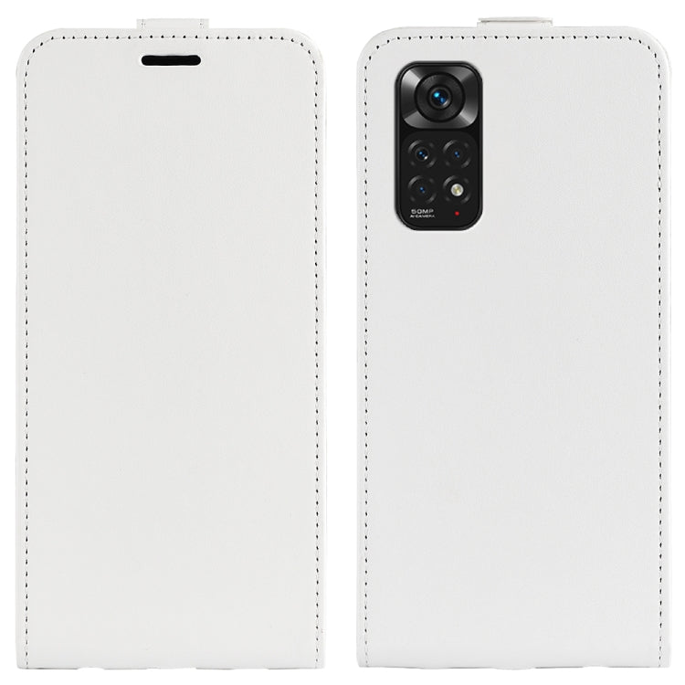 For Xiaomi Redmi Note 11 4G / Note 11S R64 Texture Vertical Flip Leather Phone Case, For Xiaomi Redmi Note 11 4G