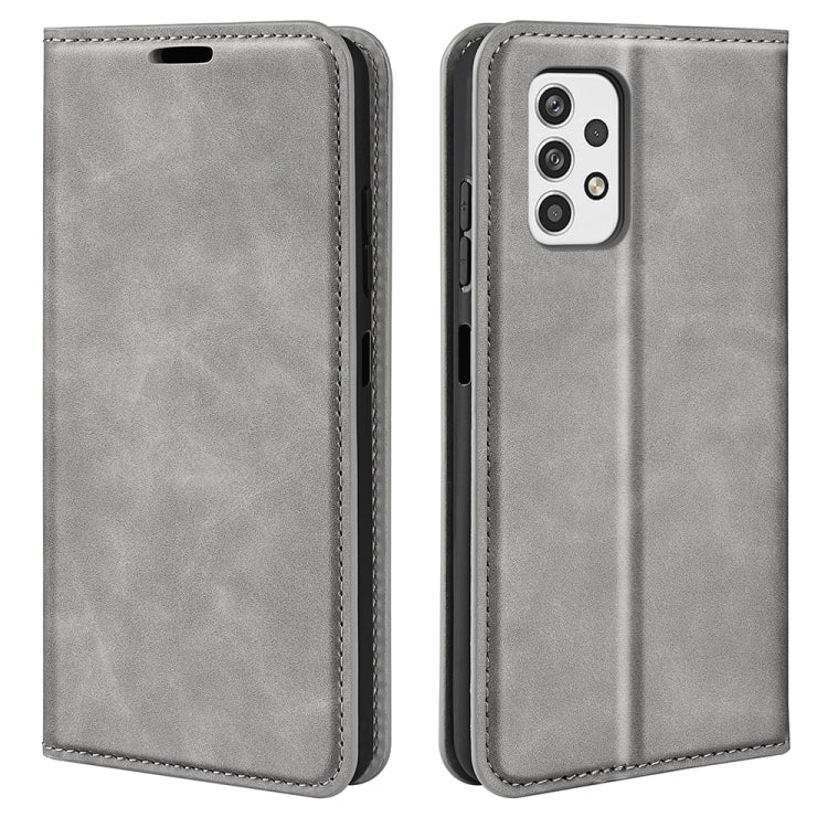 For Samsung Galaxy A23 5G Retro-skin Magnetic Suction Leather Phone Case, For Samsung Galaxy A23 5G