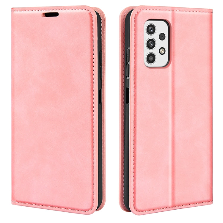 For Samsung Galaxy A23 5G Retro-skin Magnetic Suction Leather Phone Case, For Samsung Galaxy A23 5G