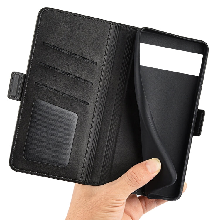 For Google Pixel 7 Pro Dual-side Magnetic Buckle Leather Phone Case, For Google Pixel 7 Pro