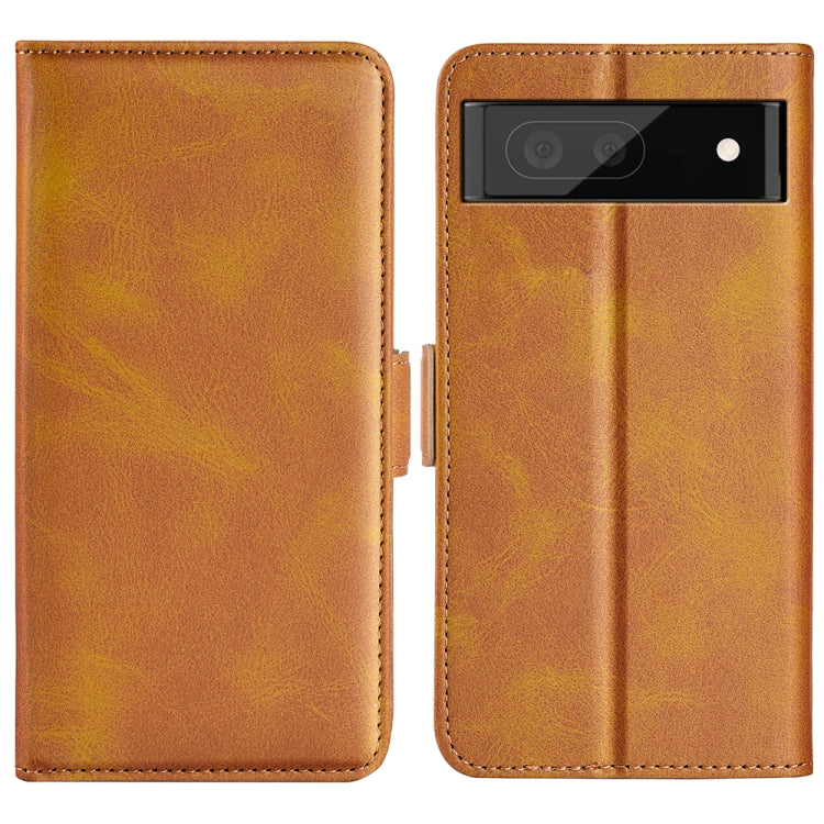 For Google Pixel 7 Pro Dual-side Magnetic Buckle Leather Phone Case, For Google Pixel 7 Pro