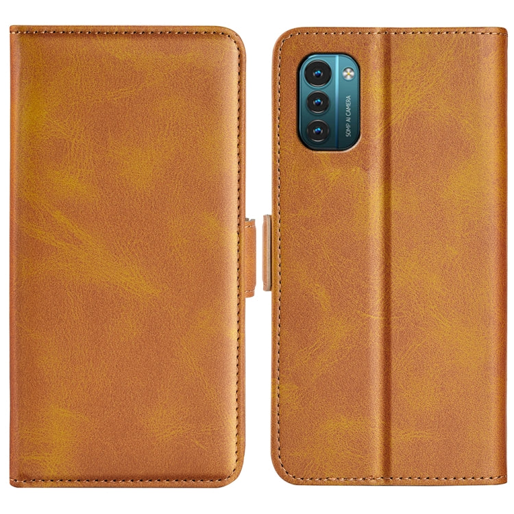 For Nokia G11/G21 Dual-side Magnetic Buckle Leather Phone Case, For Nokia G11/G21