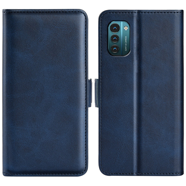 For Nokia G11/G21 Dual-side Magnetic Buckle Leather Phone Case, For Nokia G11/G21