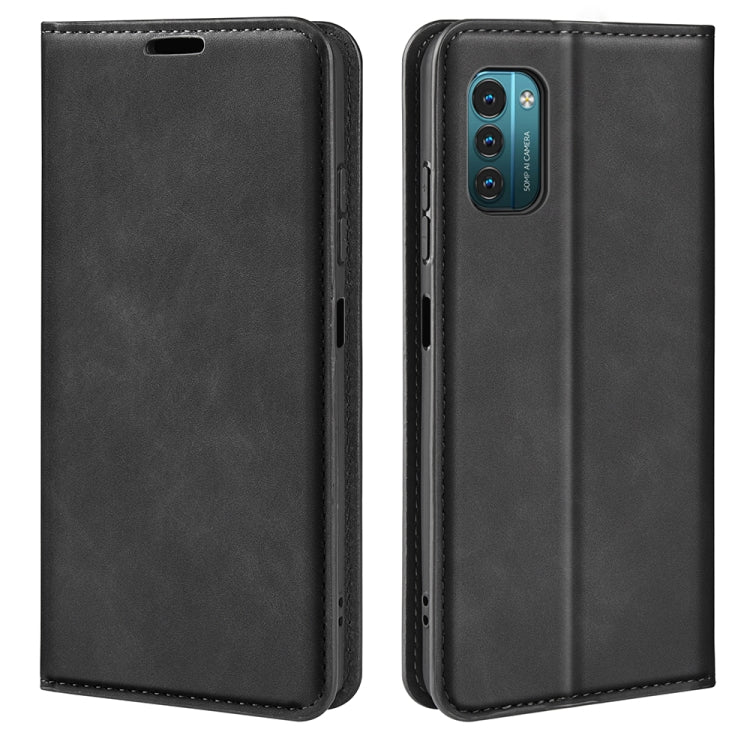 For Nokia G11/G21 Retro-skin Magnetic Suction Leather Phone Case, For Nokia G11/G21