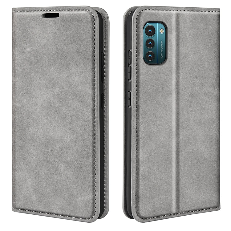 For Nokia G11/G21 Retro-skin Magnetic Suction Leather Phone Case, For Nokia G11/G21