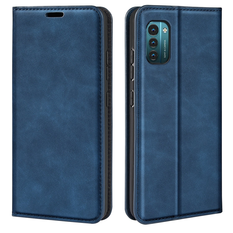 For Nokia G11/G21 Retro-skin Magnetic Suction Leather Phone Case, For Nokia G11/G21