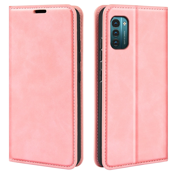 For Nokia G11/G21 Retro-skin Magnetic Suction Leather Phone Case, For Nokia G11/G21