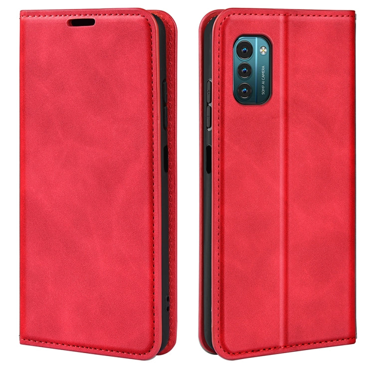 For Nokia G11/G21 Retro-skin Magnetic Suction Leather Phone Case, For Nokia G11/G21