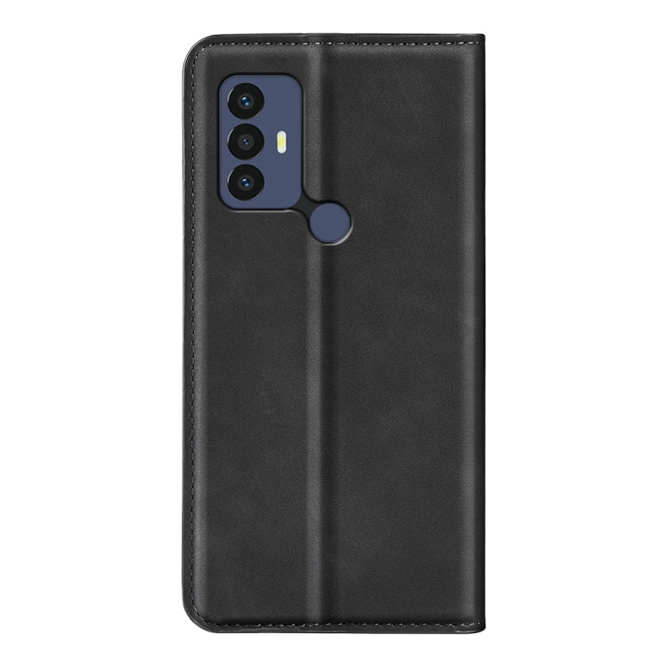 For TCL 30 SE/305/306 Retro-skin Magnetic Suction Leather Phone Case, For TCL 30 SE/305/306
