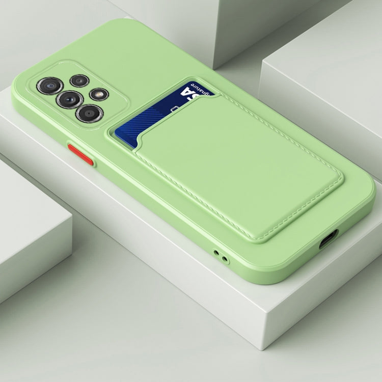 Skin Feel Card Contrast Color Button TPU Phone Case, For Samsung Galaxy A13 5G