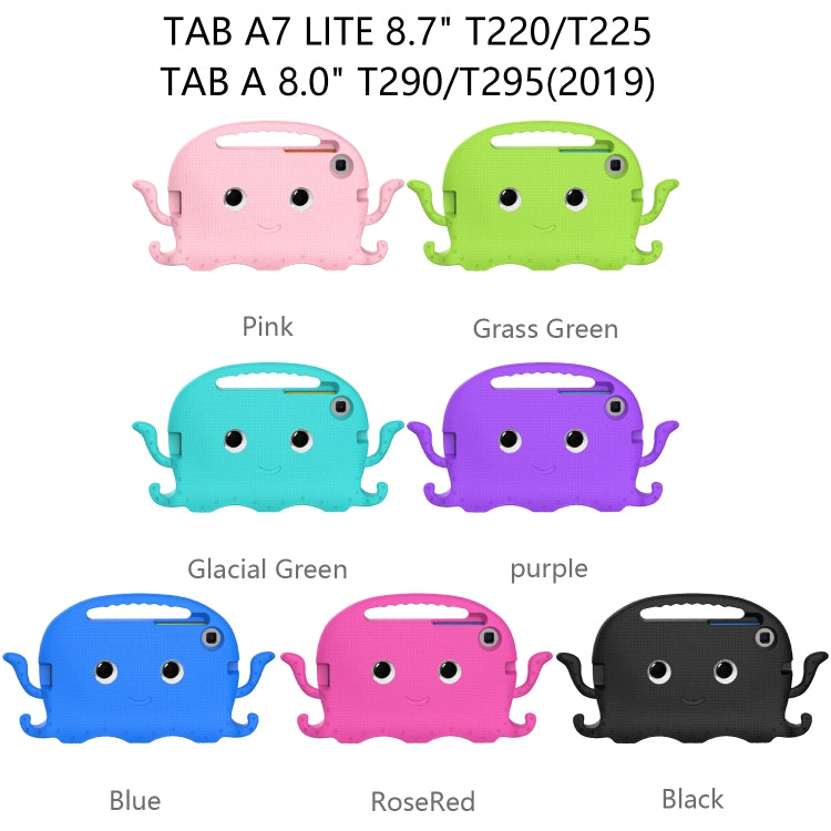 Octopus Style EVA + PC Tablet Case with Strap, For Samsung Galaxy Tab A7 Lite 8.7 T220 / T225, For Samsung Galaxy Tab A 8.0  T290 / T295 2019