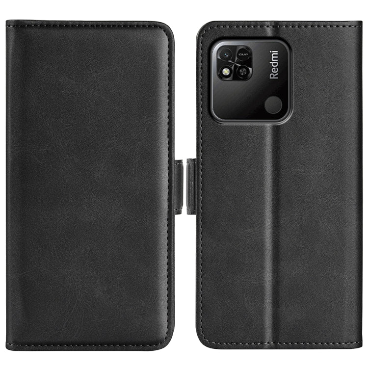 For Xiaomi Redmi 10A Dual-side Magnetic Buckle Leather Phone Case, For Xiaomi Redmi 10A