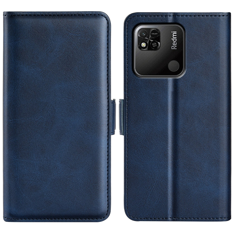 For Xiaomi Redmi 10A Dual-side Magnetic Buckle Leather Phone Case, For Xiaomi Redmi 10A