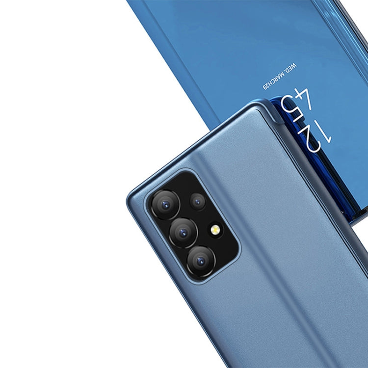 Plated Mirror Horizontal Flip Leather Case with Holder, For Samsung Galaxy A13 4G, For Samsung Galaxy A23 5G