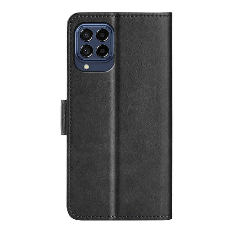 For Samsung Galaxy M33 5G Dual-side Magnetic Buckle Flip Leather Phone Case, For Samsung Galaxy M33 5G