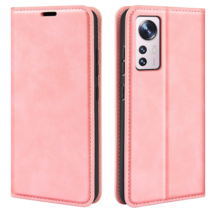 For Xiaomi 12 Lite Retro-skin Magnetic Suction Leather Phone Case, For Xiaomi 12 Lite