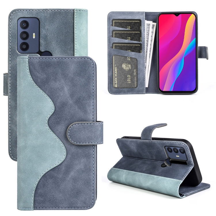 Stitching Horizontal Flip Leather Phone Case, For TCL 30 5G / 30 / 30+, For TCL 30 SE / 305 / 306