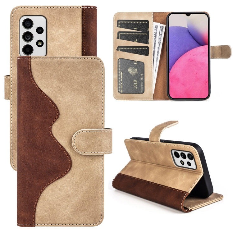 Stitching Horizontal Flip Leather Phone Case, For Samsung Galaxy M23 5G, For Samsung Galaxy A13 4G, For Samsung Galaxy A33 5G, For Samsung Galaxy A23 5G, For Samsung Galaxy A53 5G
