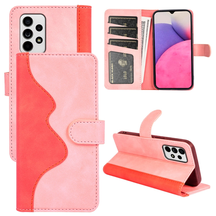 Stitching Horizontal Flip Leather Phone Case, For Samsung Galaxy M23 5G, For Samsung Galaxy A13 4G, For Samsung Galaxy A33 5G, For Samsung Galaxy A23 5G, For Samsung Galaxy A53 5G