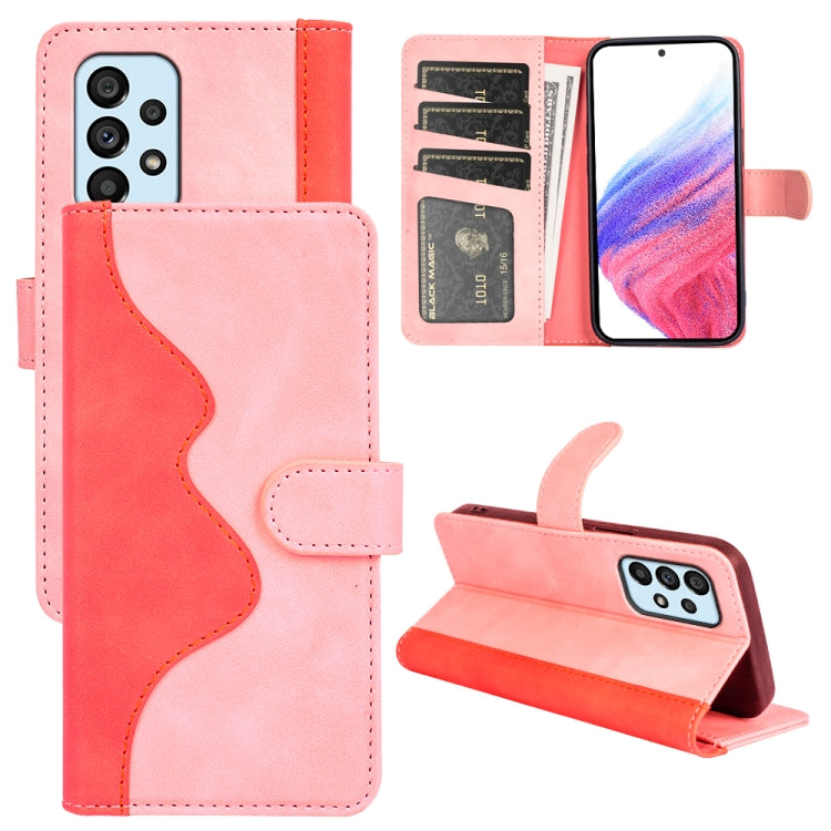 Stitching Horizontal Flip Leather Phone Case, For Samsung Galaxy M23 5G, For Samsung Galaxy A13 4G, For Samsung Galaxy A33 5G, For Samsung Galaxy A23 5G, For Samsung Galaxy A53 5G