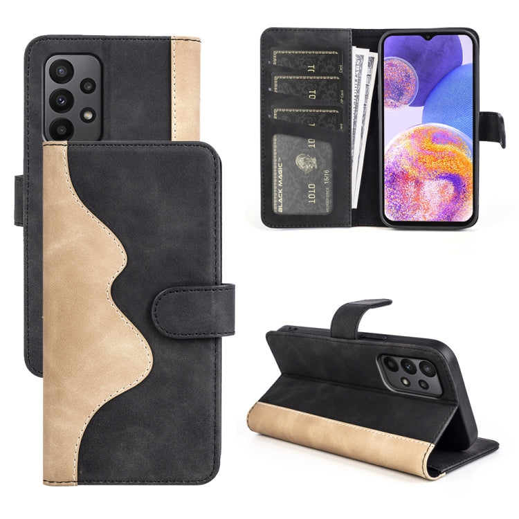 Stitching Horizontal Flip Leather Phone Case, For Samsung Galaxy M23 5G, For Samsung Galaxy A13 4G, For Samsung Galaxy A33 5G, For Samsung Galaxy A23 5G, For Samsung Galaxy A53 5G