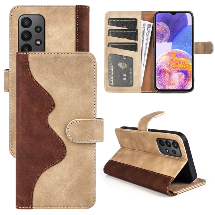 Stitching Horizontal Flip Leather Phone Case, For Samsung Galaxy M23 5G, For Samsung Galaxy A13 4G, For Samsung Galaxy A33 5G, For Samsung Galaxy A23 5G, For Samsung Galaxy A53 5G