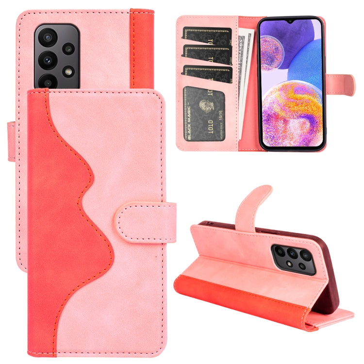 Stitching Horizontal Flip Leather Phone Case, For Samsung Galaxy M23 5G, For Samsung Galaxy A13 4G, For Samsung Galaxy A33 5G, For Samsung Galaxy A23 5G, For Samsung Galaxy A53 5G