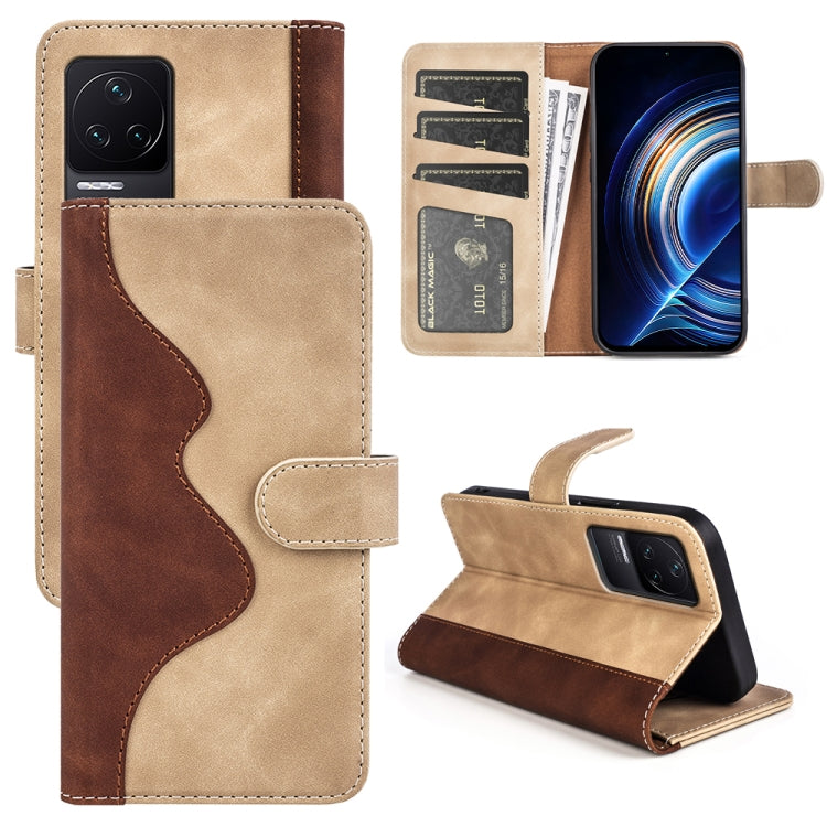 Stitching Horizontal Flip Leather Phone Case, For Xiaomi Poco M4 Pro 4G, For Xiaomi 12 Pro, For Xiaomi Redmi Note 11 Pro 5G Global / 4G, For Xiaomi Redmi K50 Pro, For Xiaomi Poco X4 Pro 5G, For Xiaomi Redmi Note 11E / Redmi 10 5G, For Xiaomi 12        ...