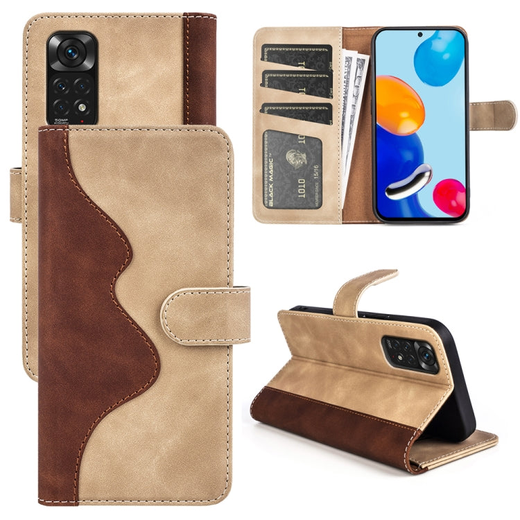 Stitching Horizontal Flip Leather Phone Case, For Xiaomi Redmi Note 11 4G Global / Note 11S, For Xiaomi Redmi K50, For Xiaomi Poco M4 Pro 4G, For Xiaomi 12 Pro, For Xiaomi Redmi Note 11 Pro 5G Global / 4G, For Xiaomi Redmi K50 Pro                      ...