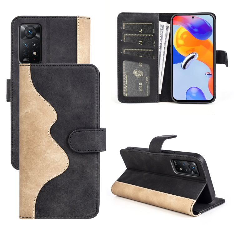 Stitching Horizontal Flip Leather Phone Case, For Xiaomi Redmi Note 11 4G Global / Note 11S, For Xiaomi Redmi K50, For Xiaomi Poco M4 Pro 4G, For Xiaomi 12 Pro, For Xiaomi Redmi Note 11 Pro 5G Global / 4G, For Xiaomi Redmi K50 Pro                      ...