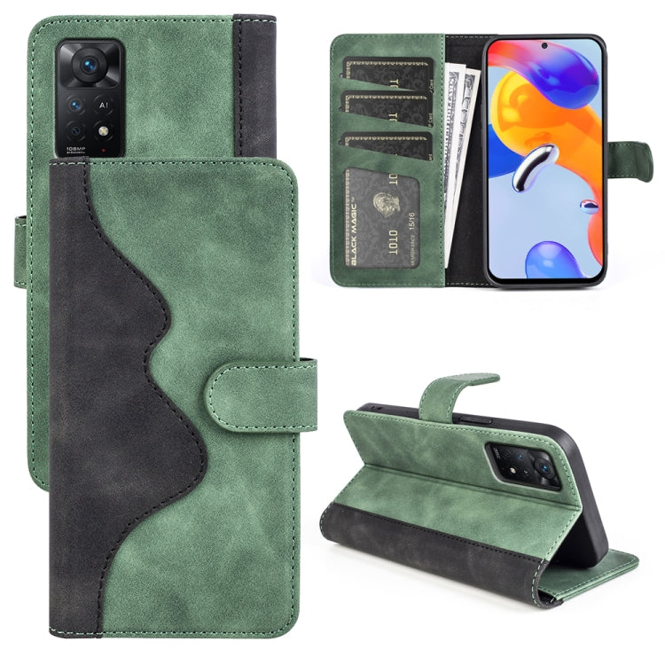 Stitching Horizontal Flip Leather Phone Case, For Xiaomi Redmi Note 11 4G Global / Note 11S, For Xiaomi Redmi K50, For Xiaomi Poco M4 Pro 4G, For Xiaomi 12 Pro, For Xiaomi Redmi Note 11 Pro 5G Global / 4G, For Xiaomi Redmi K50 Pro                      ...