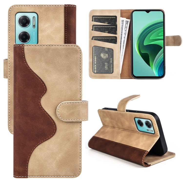 Stitching Horizontal Flip Leather Phone Case, For Xiaomi Redmi Note 11 4G Global / Note 11S, For Xiaomi Redmi K50, For Xiaomi Poco M4 Pro 4G, For Xiaomi 12 Pro, For Xiaomi Redmi Note 11 Pro 5G Global / 4G, For Xiaomi Redmi K50 Pro                      ...