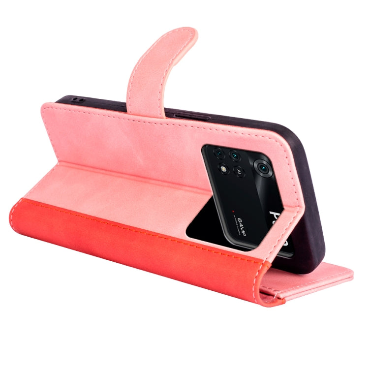 Stitching Horizontal Flip Leather Phone Case, For Xiaomi Poco M4 Pro 4G, For Xiaomi 12 Pro, For Xiaomi Redmi Note 11 Pro 5G Global / 4G, For Xiaomi Redmi K50 Pro, For Xiaomi Poco X4 Pro 5G, For Xiaomi Redmi Note 11E / Redmi 10 5G, For Xiaomi 12        ...