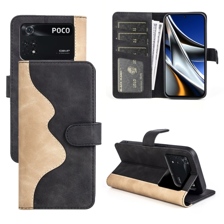 Stitching Horizontal Flip Leather Phone Case, For Xiaomi Redmi Note 11 4G Global / Note 11S, For Xiaomi Redmi K50, For Xiaomi Poco M4 Pro 4G, For Xiaomi 12 Pro, For Xiaomi Redmi Note 11 Pro 5G Global / 4G, For Xiaomi Redmi K50 Pro                      ...