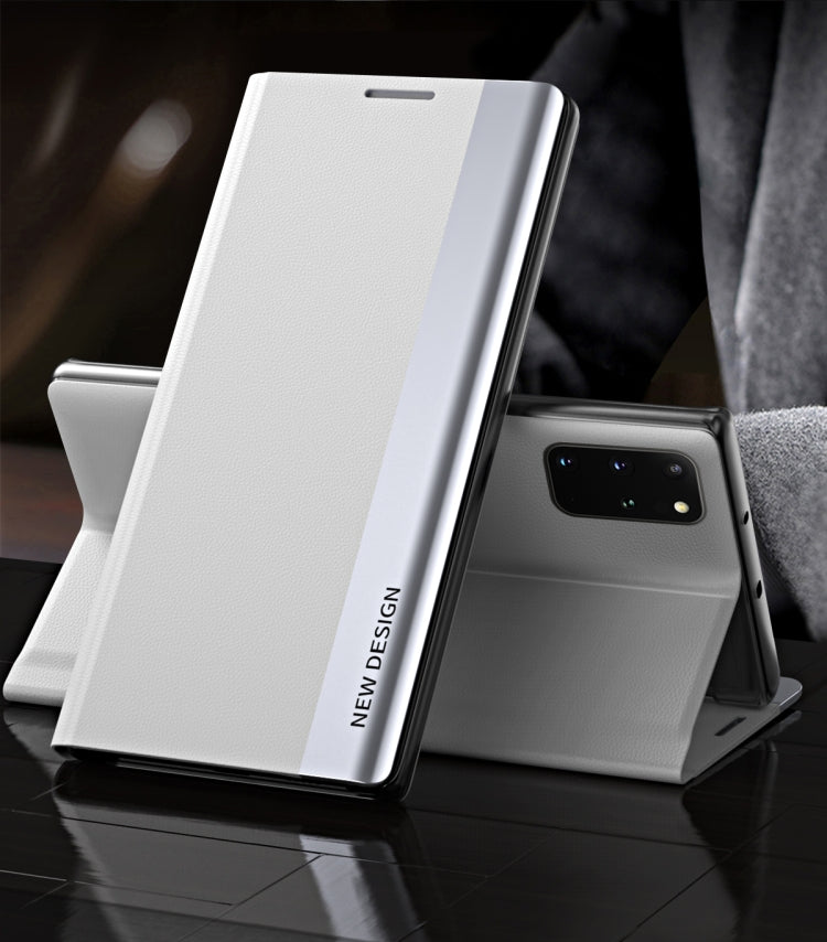 Side Electroplated Adsorption Flip Leather Case, For Samsung Galaxy M23 5G, For Samsung Galaxy A23 4G, For Samsung Galaxy A13 4G