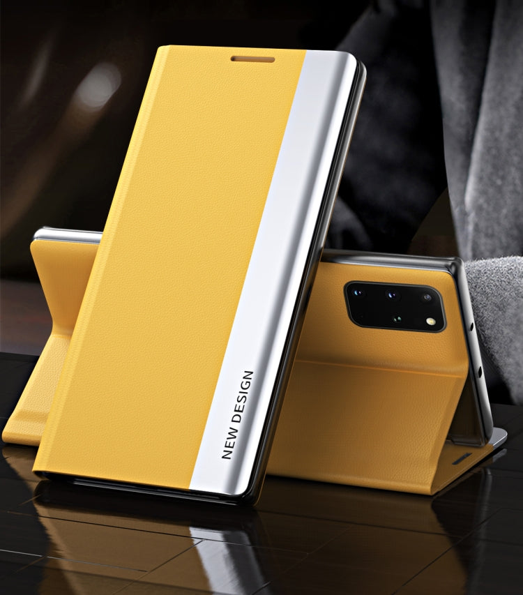 Side Electroplated Adsorption Flip Leather Case, For Samsung Galaxy M23 5G, For Samsung Galaxy A23 4G, For Samsung Galaxy A13 4G
