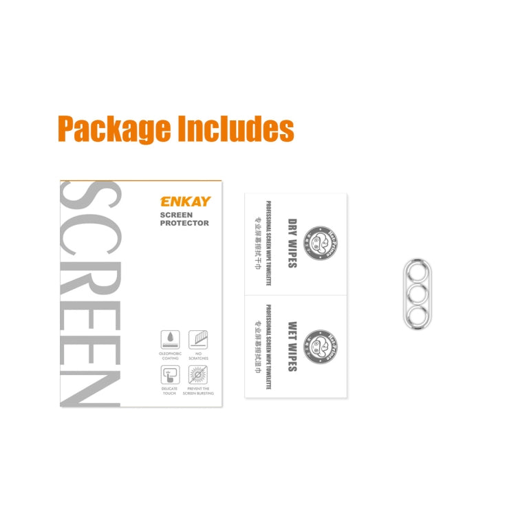 For Samsung Galaxy A13 5G ENKAY Hat-Prince 9H Rear Camera Lens Tempered Glass Film, 1 PCS, 2 PCS