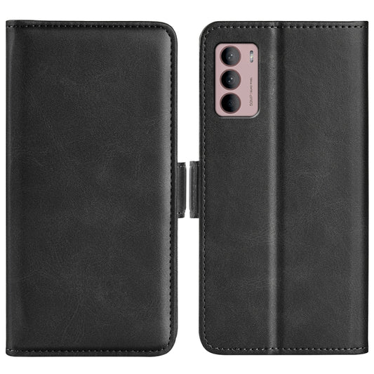 For Motorola Moto G42 Dual-side Magnetic Buckle Leather Phone Case, For Motorola Moto G42